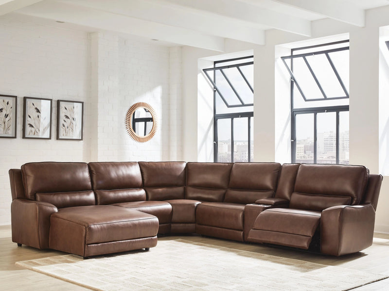 DeepWakes Power Reclining Sectional with Chaise