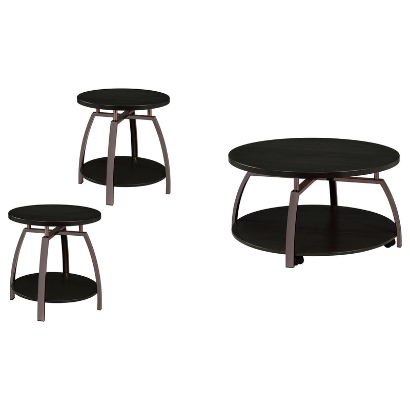 Dacre Mobile Coffee Table Set