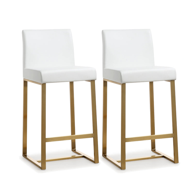 Denmark Performance Vegan Leather Stool - Set of 2