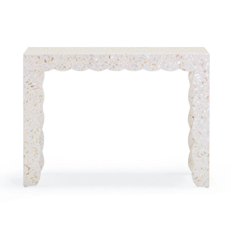 Piara 43" Natural Capiz Shell Console