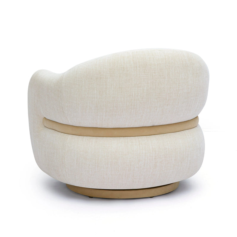 Sillón decorativo giratorio Salma