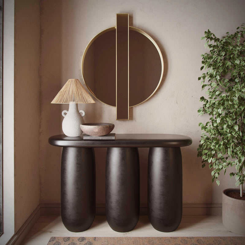 Rahul 49" Textured Console Table