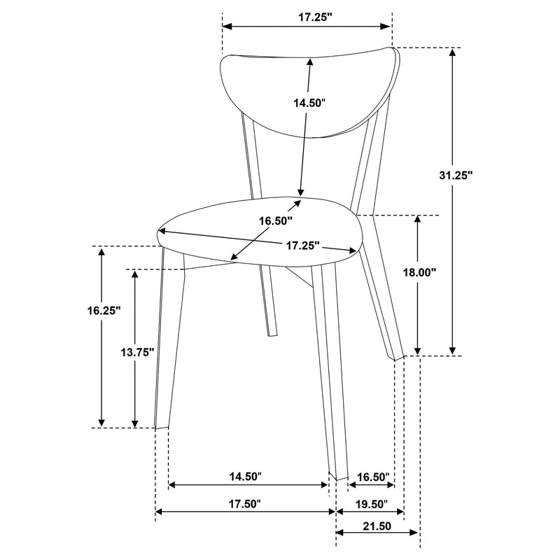 Jedda Dining Set (Table and 4 Chair)