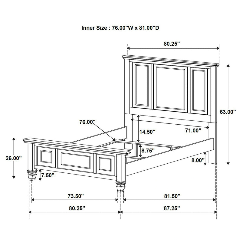 Sandy Beach Bedroom Set