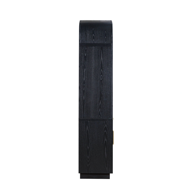 Marlow 77" Wood Entertainment Center