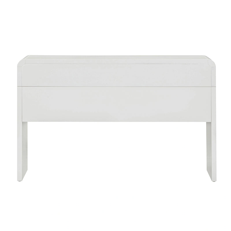 Patty 48" Rattan 2-Drawer Console Desk