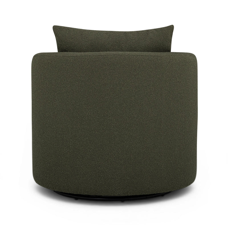 Silvi Performance Boucle Swivel Accent Chair