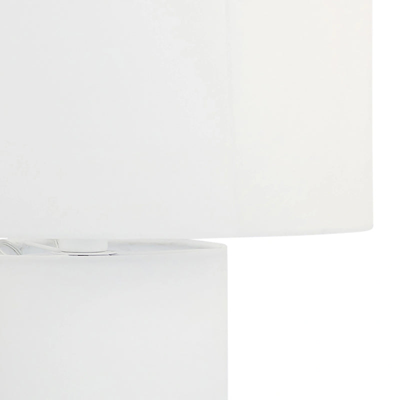 Cleopatra Cream Linen Floor Lamp