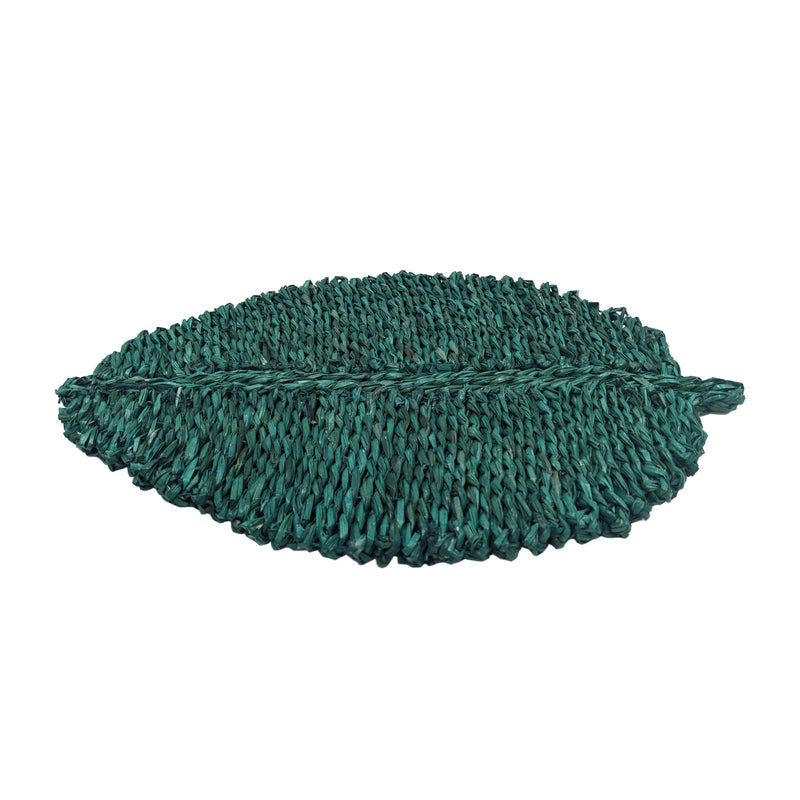 Individual de pasto marino hoja - Set de 4