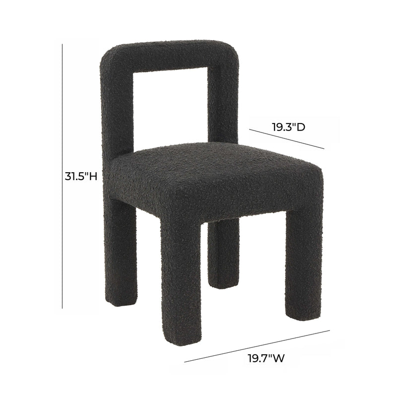 Hazel Performance Boucle Dining Chair