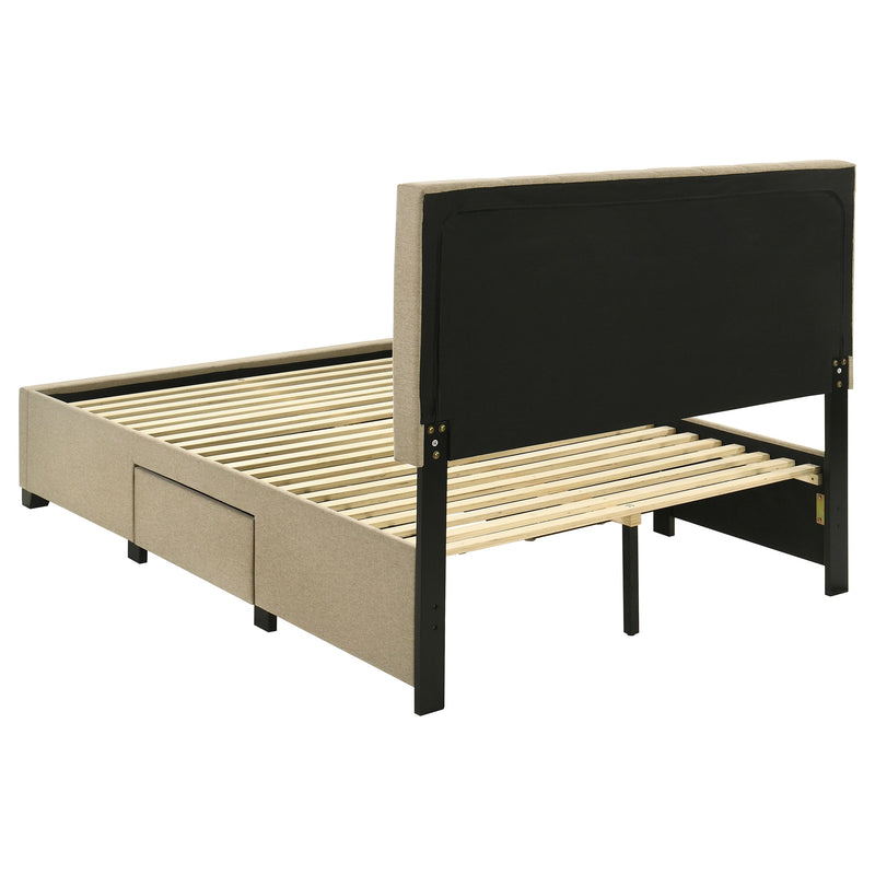 Wheatland Panel Platform Storage Bed