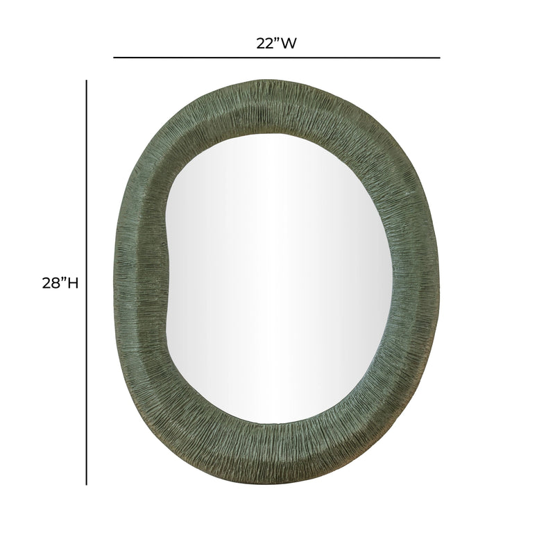 Orpheus Ribbed Wall Mirror
