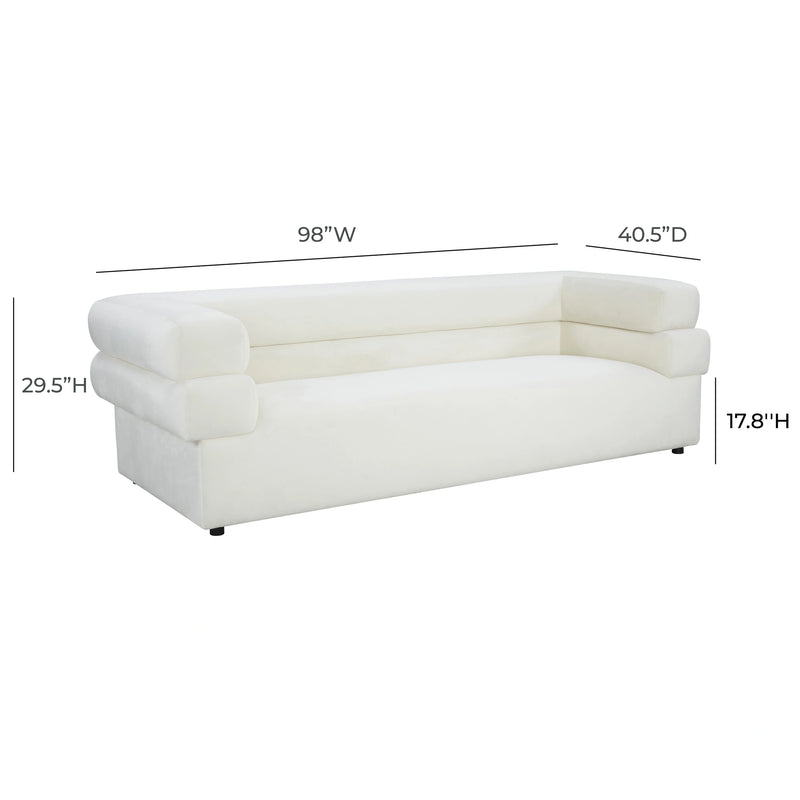 Elsa 98" Performance Fabric Sofa