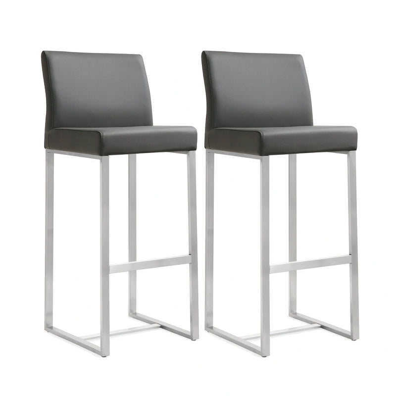 Denmark Performance Vegan Leather Stool - Set of 2