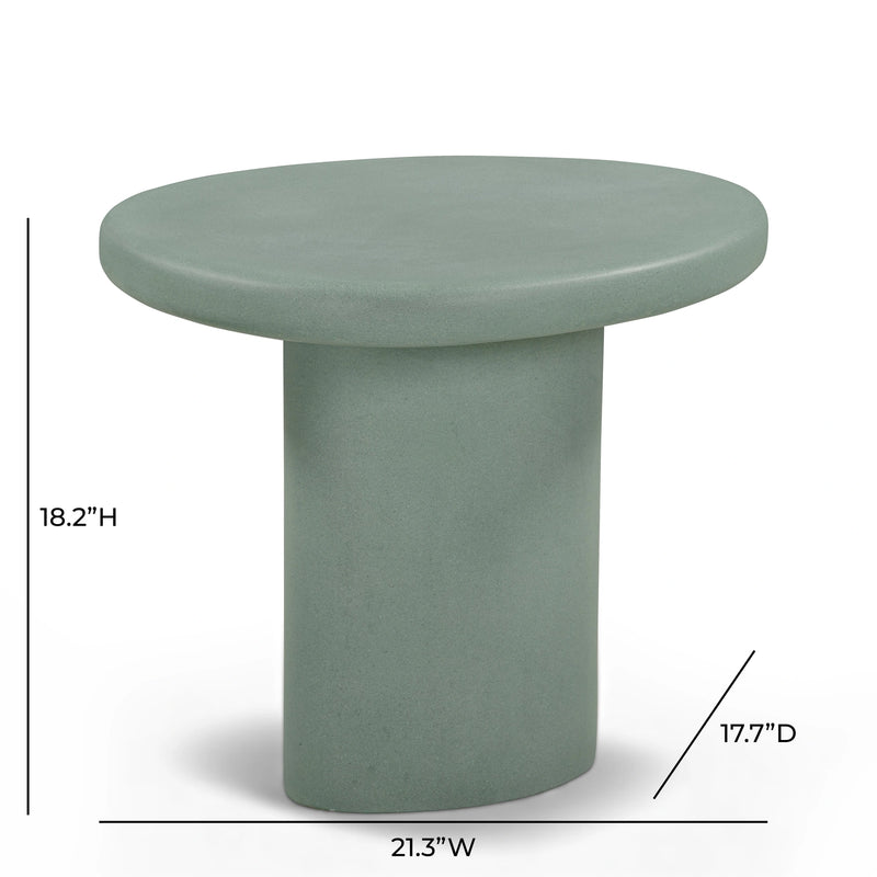 Jade Concrete Indoor/Outdoor Side Table