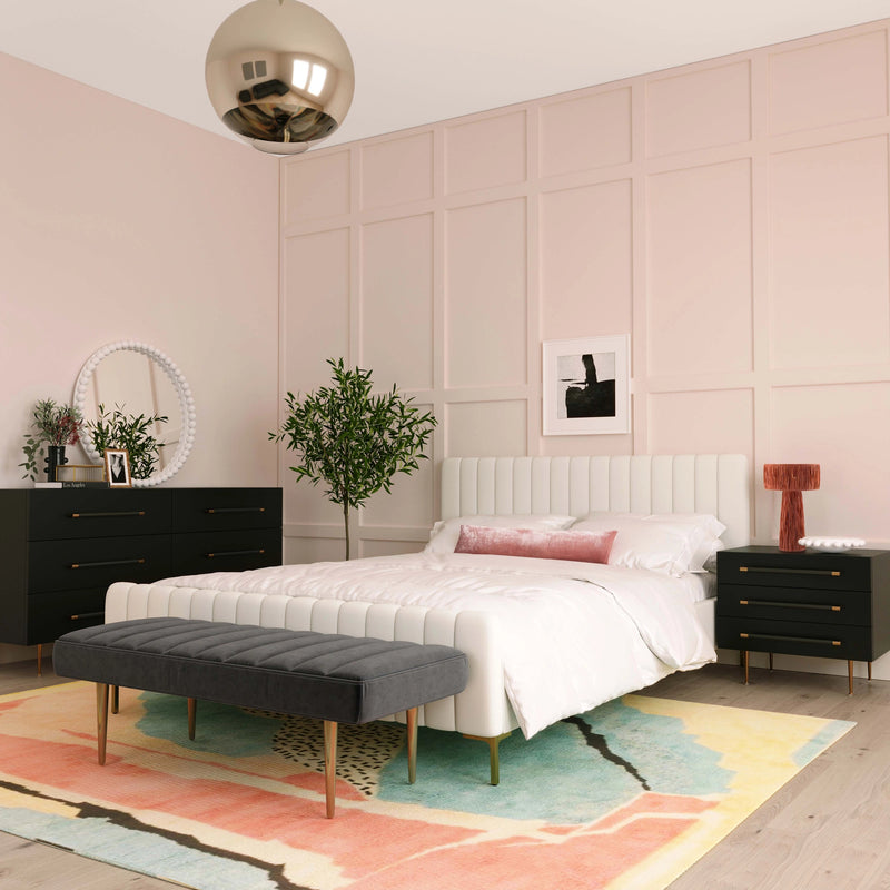 Trident 28" 3-Drawer Nightstand
