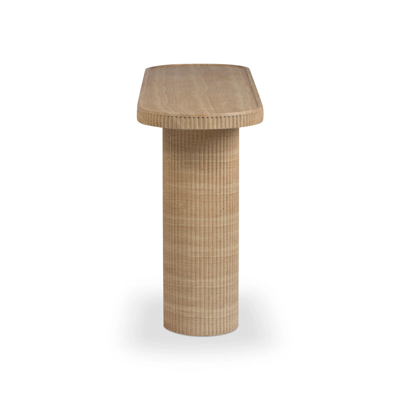 Darcy 59" Concrete Indoor/Outdoor Console Table