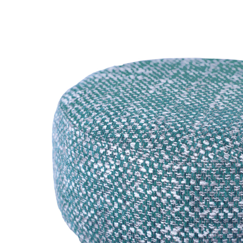Claire Brown Checkered Boucle Stool