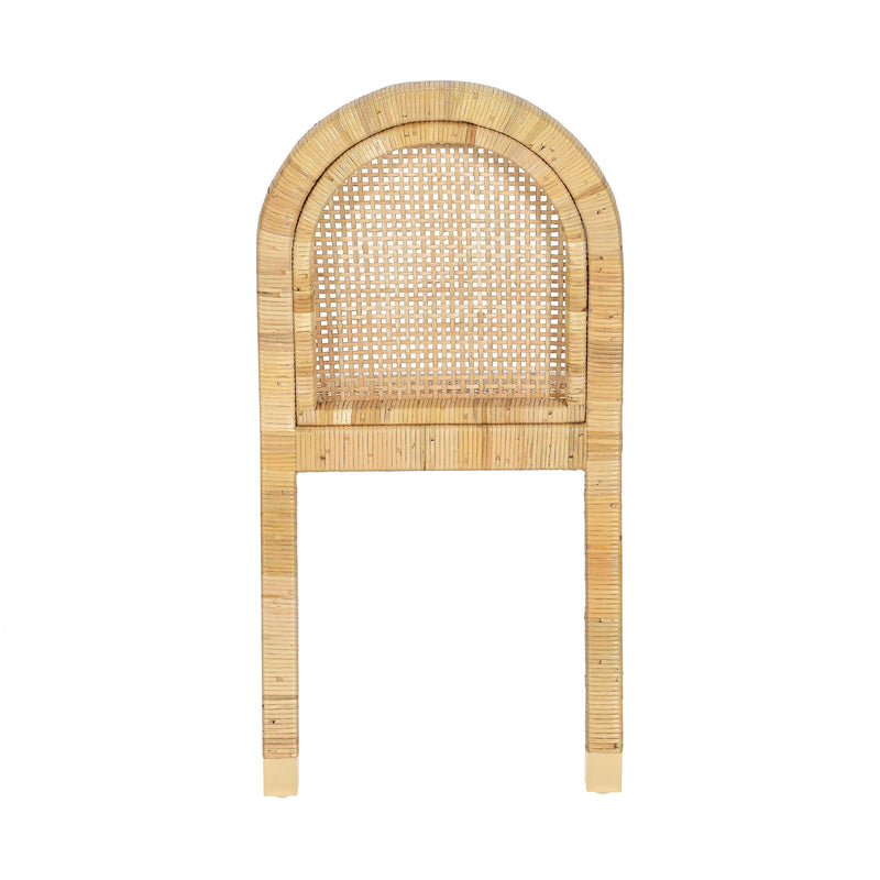 Amara Cream Contract-Grade Linen Dining Chair