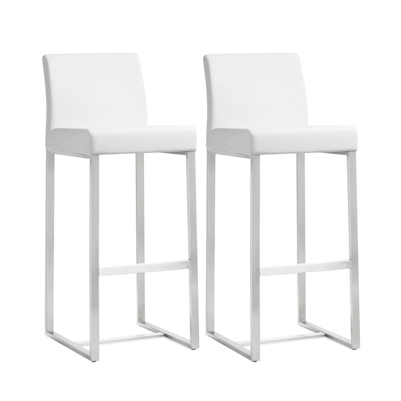 Denmark Performance Vegan Leather Stool - Set of 2
