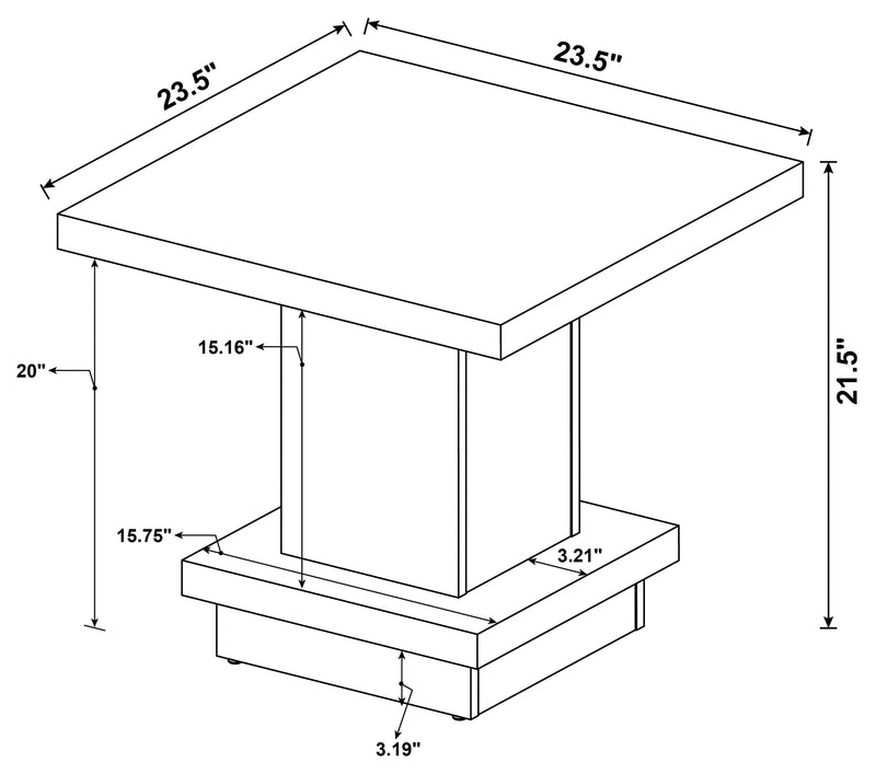 Reston End Table