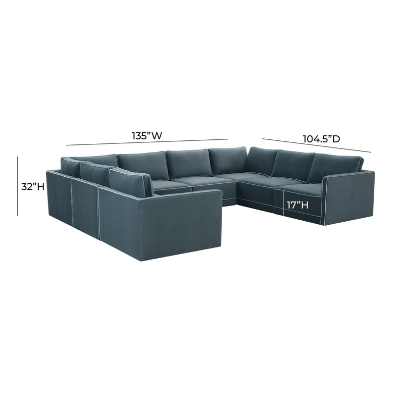 Willow 8-Piece Large U-Sectional