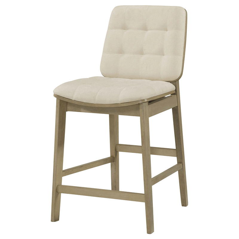 Silla de comedor con mostrador tapizada Redbridge, juego de 2