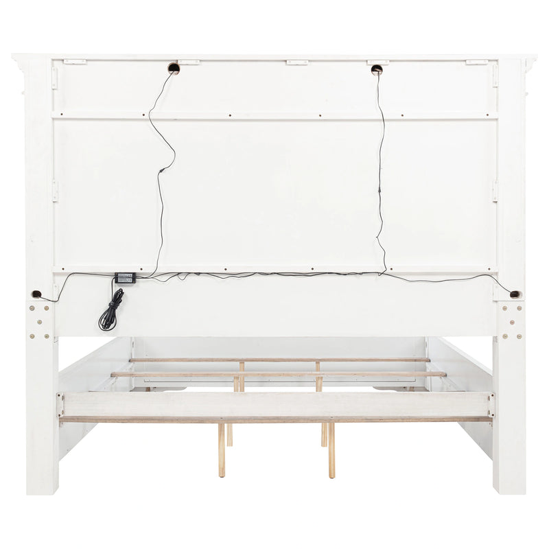 McKinney Panel Bed with LED Lighting