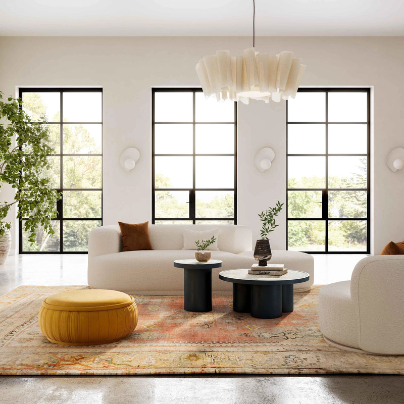 Fickle Cream Boucle Modular Sofa