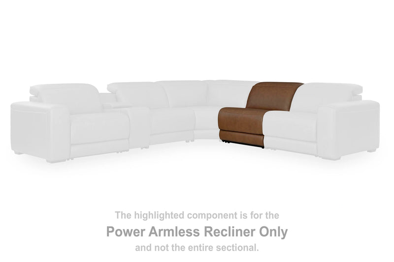 Magic Man 5-Piece Power Reclining Sectional