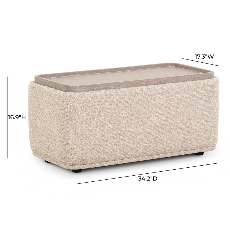 Sylvie Ottoman Table