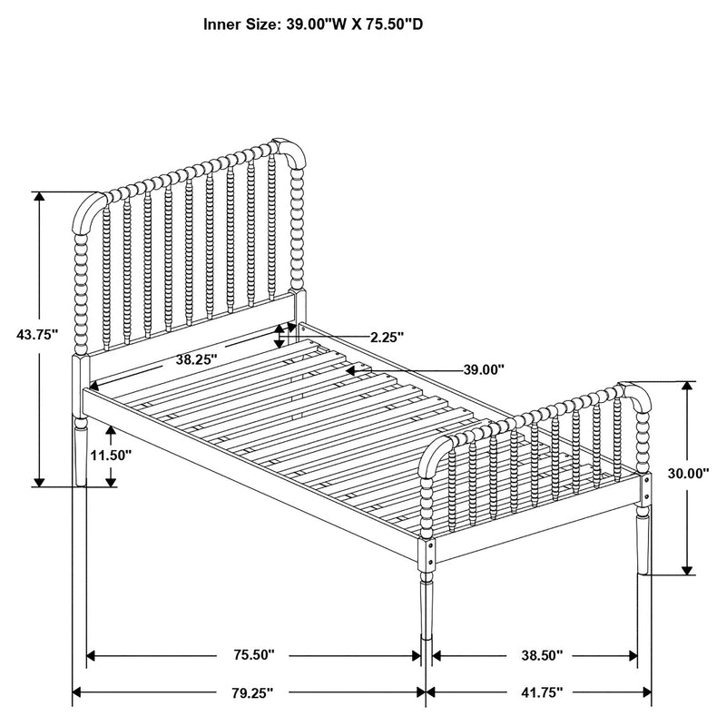 Jones Open Frame Platform Bed