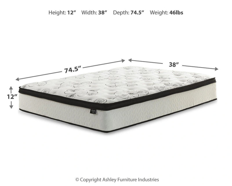 Chime 12 Inch Hybrid Mattress in a Box