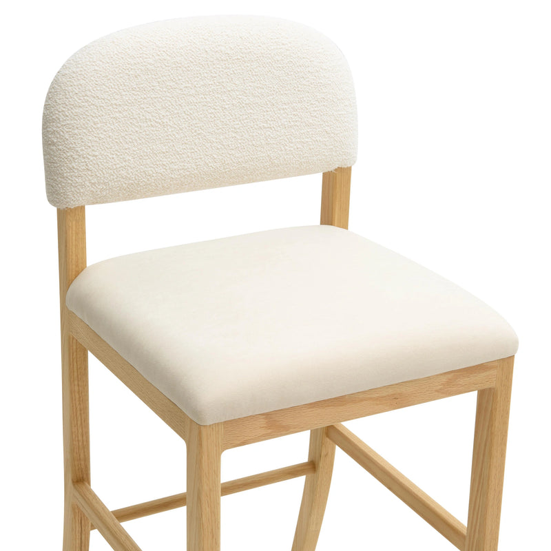 Calla Performance Velvet Counter Stool