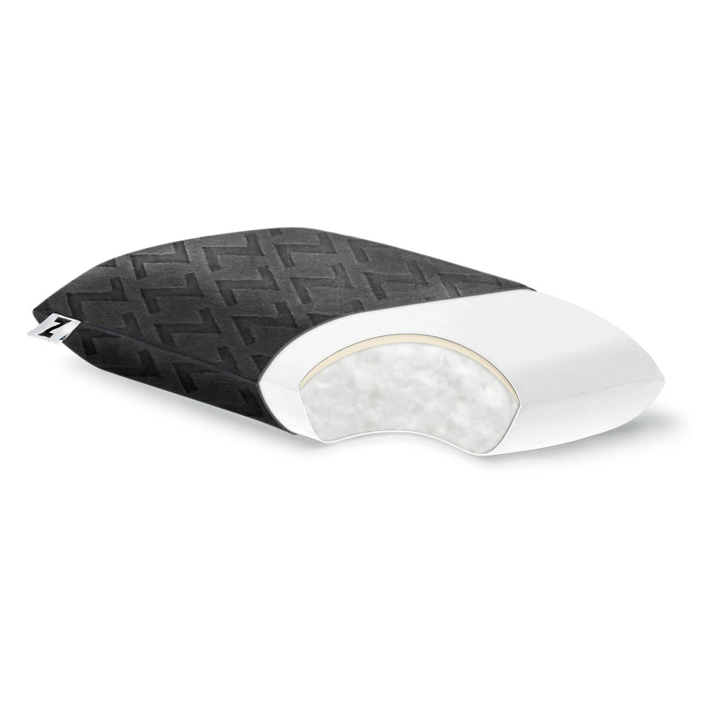 وسادة "زي" المزدوجة المريحة من الألياف الدقيقة الهلامية للسفر
