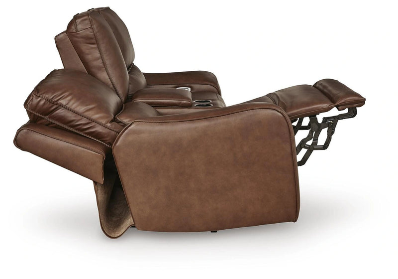 DeepWakes Power Reclining Loveseat with Console