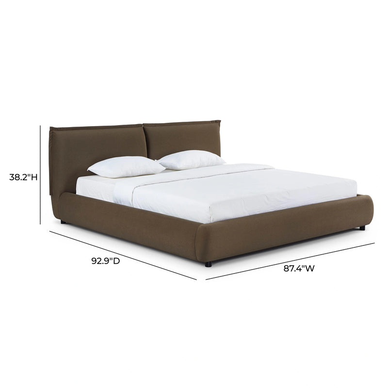 Cama de terciopelo de imitación de mohair Mel Performance