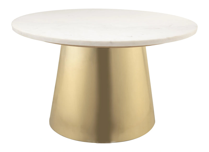 Bleeker 31" Marble Round Coffee Table