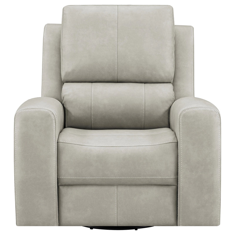Sillón reclinable giratorio Brickston Triple Power con planeador