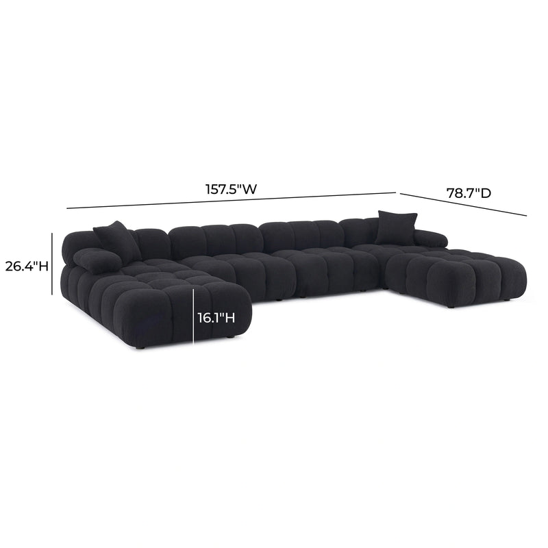 Calliope 6-Piece U-Sectional