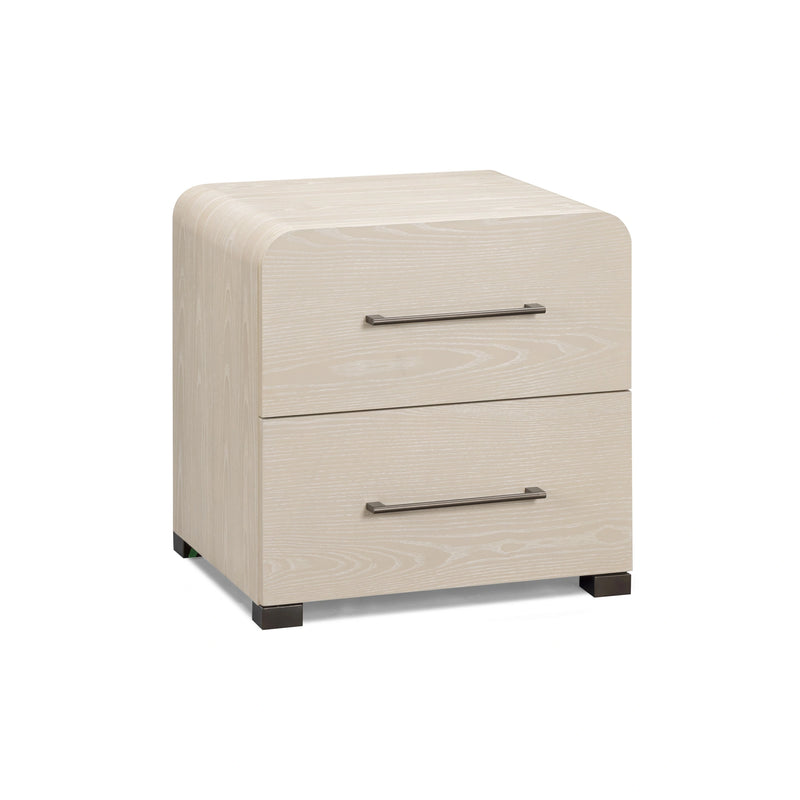 Marissa 22" Ash 2-Drawer Nightstand