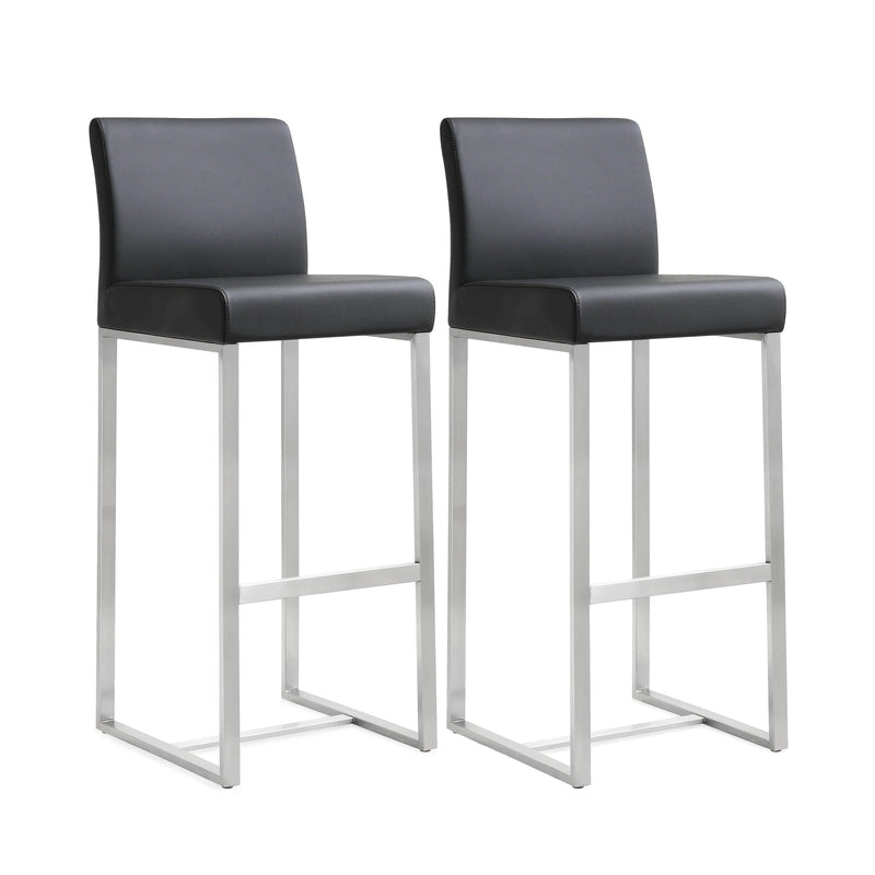 Denmark Performance Vegan Leather Stool - Set of 2