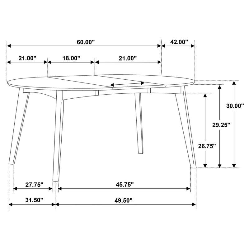 Jedda Extension Dining Table