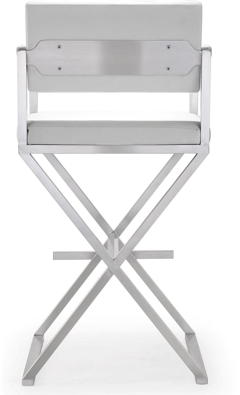 Director Performance Vegan Leather Stool