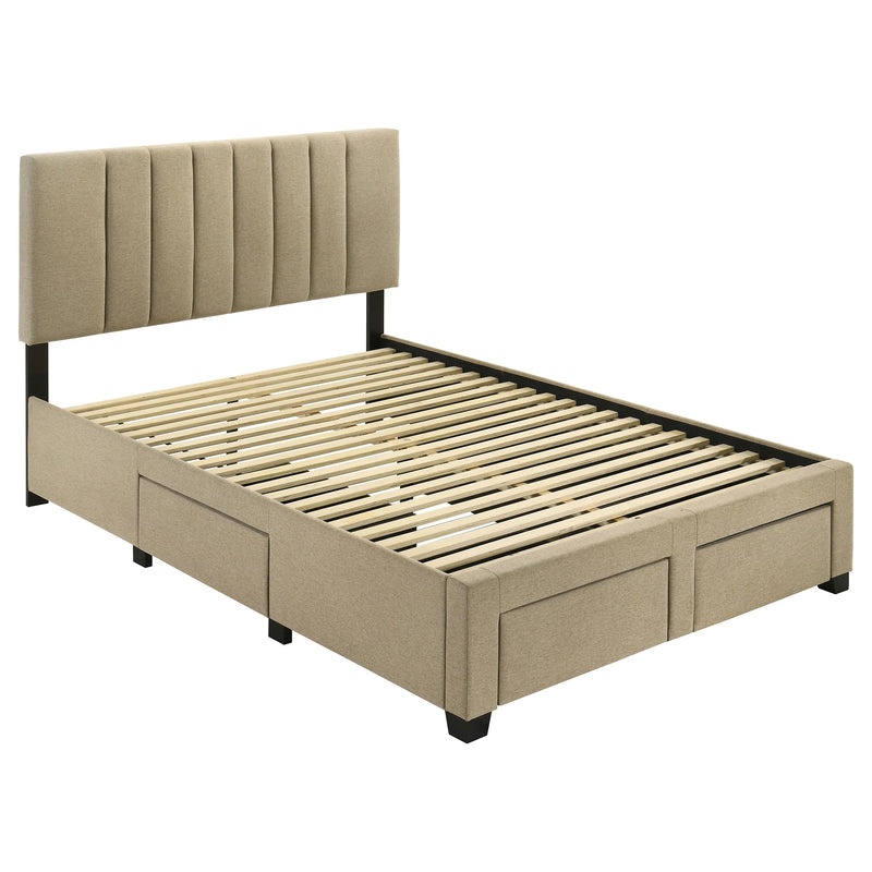 Wheatland Panel Platform Storage Bed