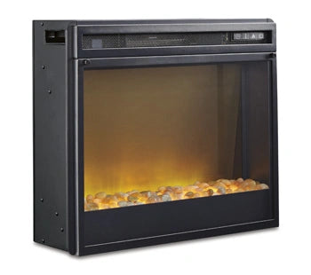 Mueble para TV de 76" Wildenauer con chimenea eléctrica