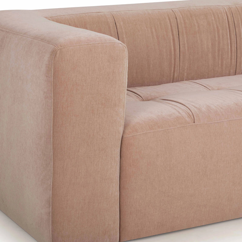 Alder 89" Upcycled Contract-Grade Chenille Sofa