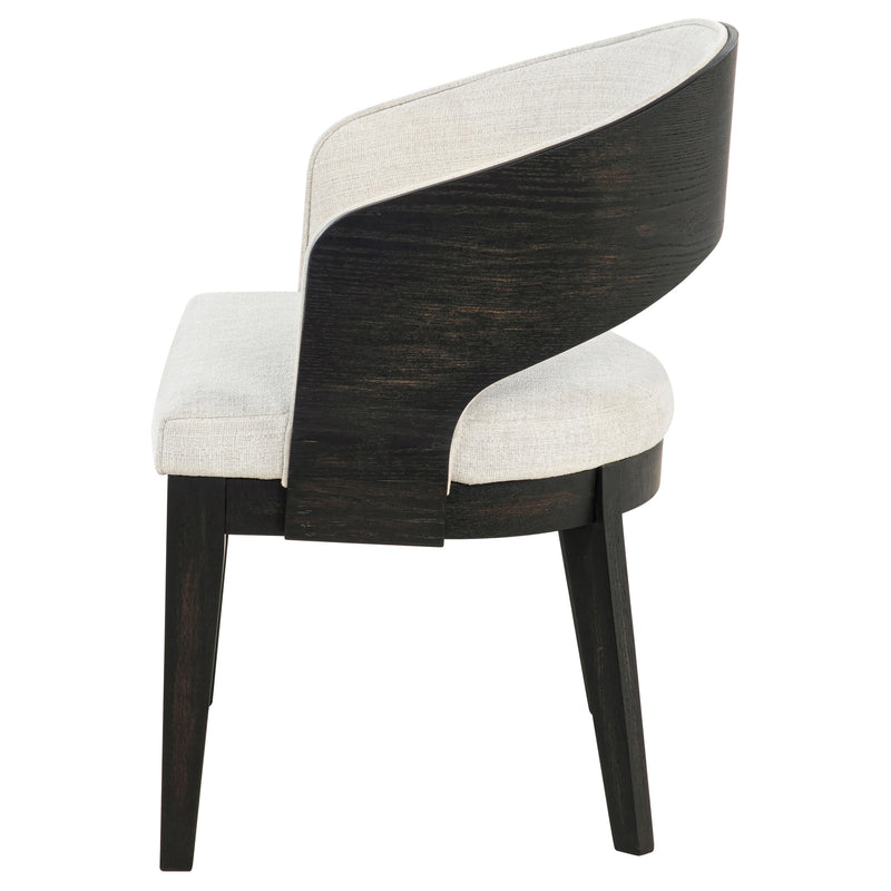 Silla de comedor con brazos Leandro, set de 2