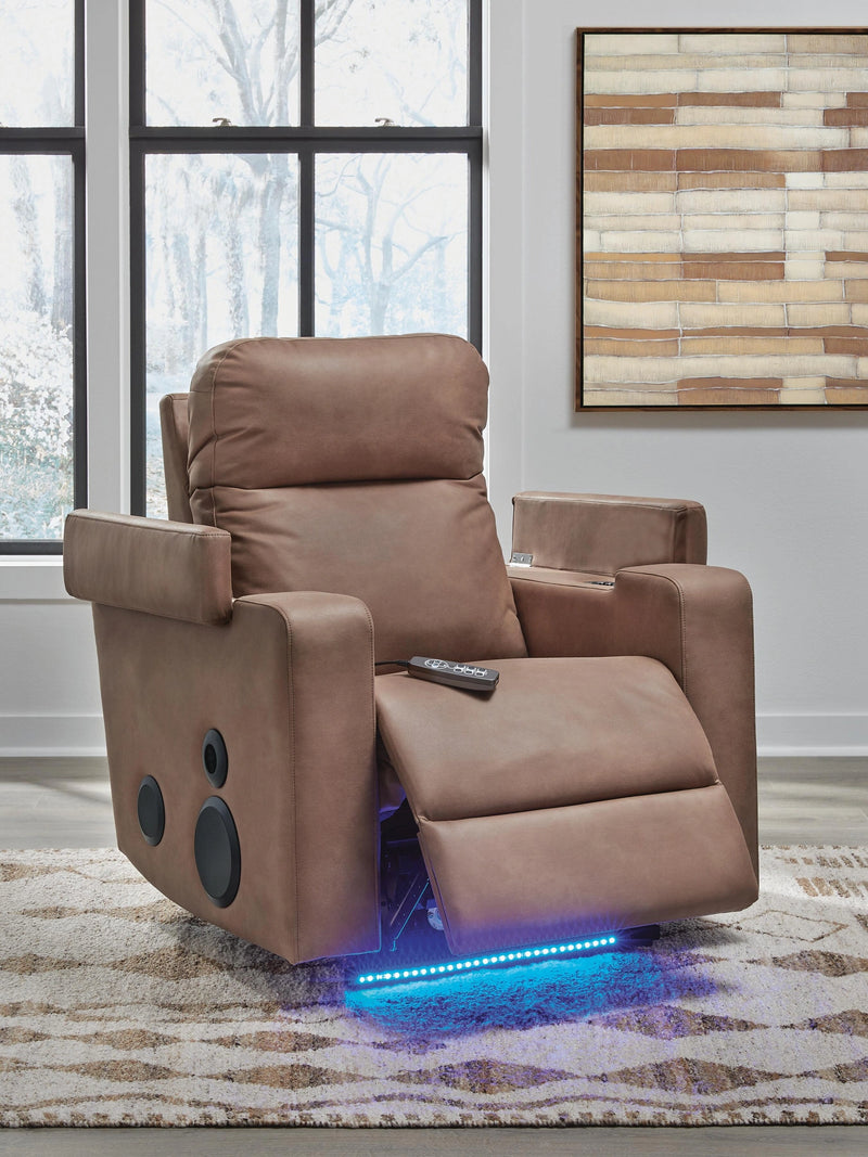 Lorrenton Power Glider Recliner with Audio System