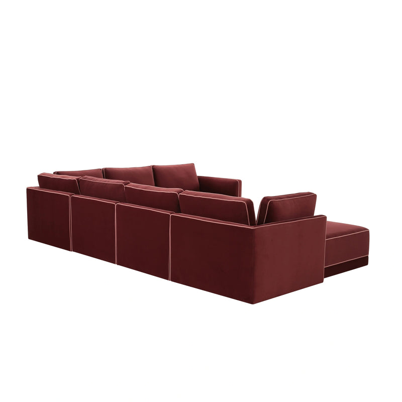 Willow 7-Piece Large Chaise Sectional